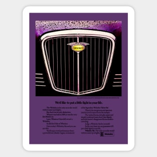 WOLSELEY ADVERT Sticker